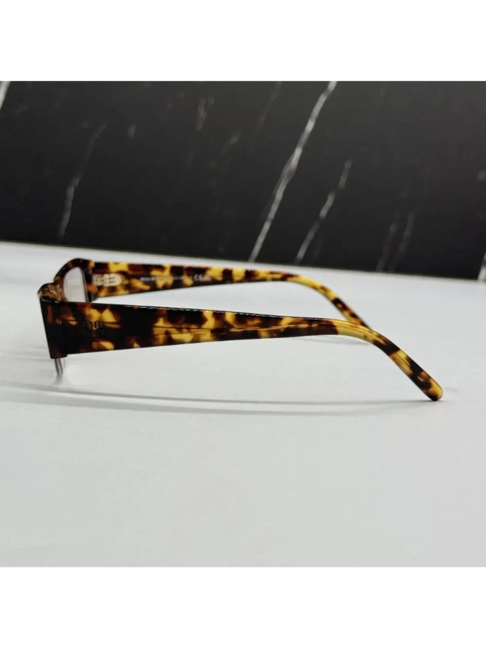 NEW MIU MIU MUB07S 14L08N EYEGLASSES HAVANA WOMEN MU B07S, SMU B07